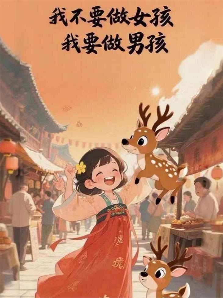 我不想做女人,我要做男人!