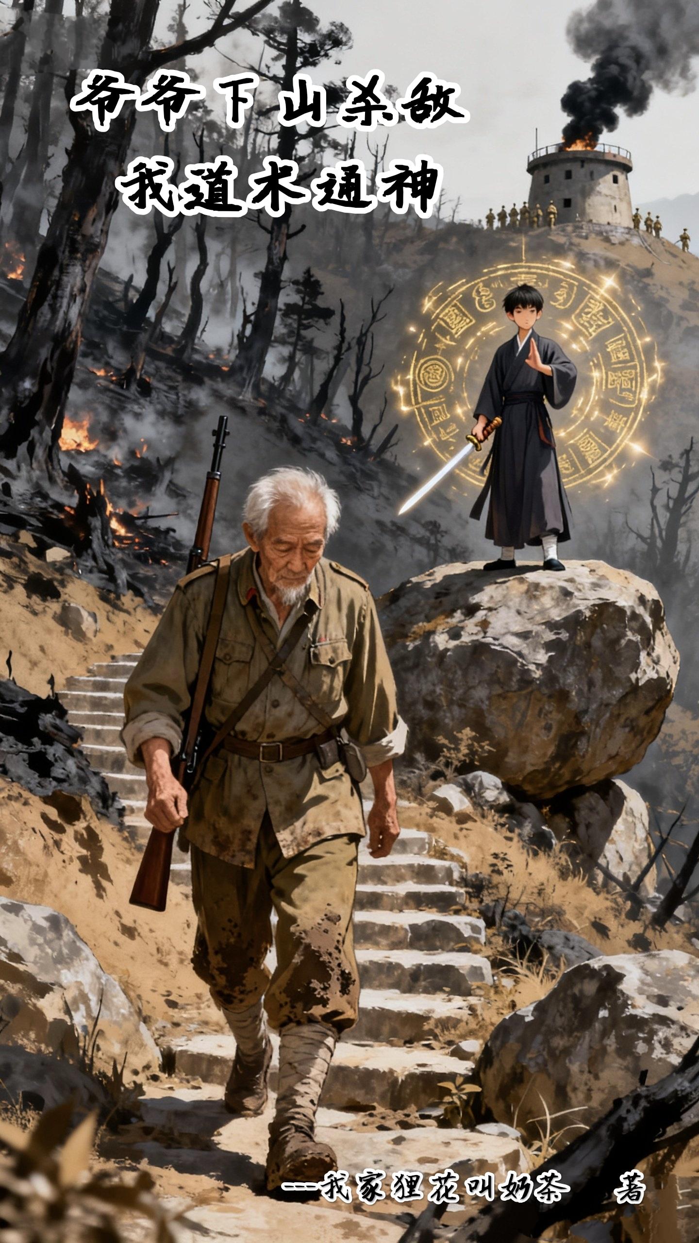 爷爷下山杀敌，我道术通神