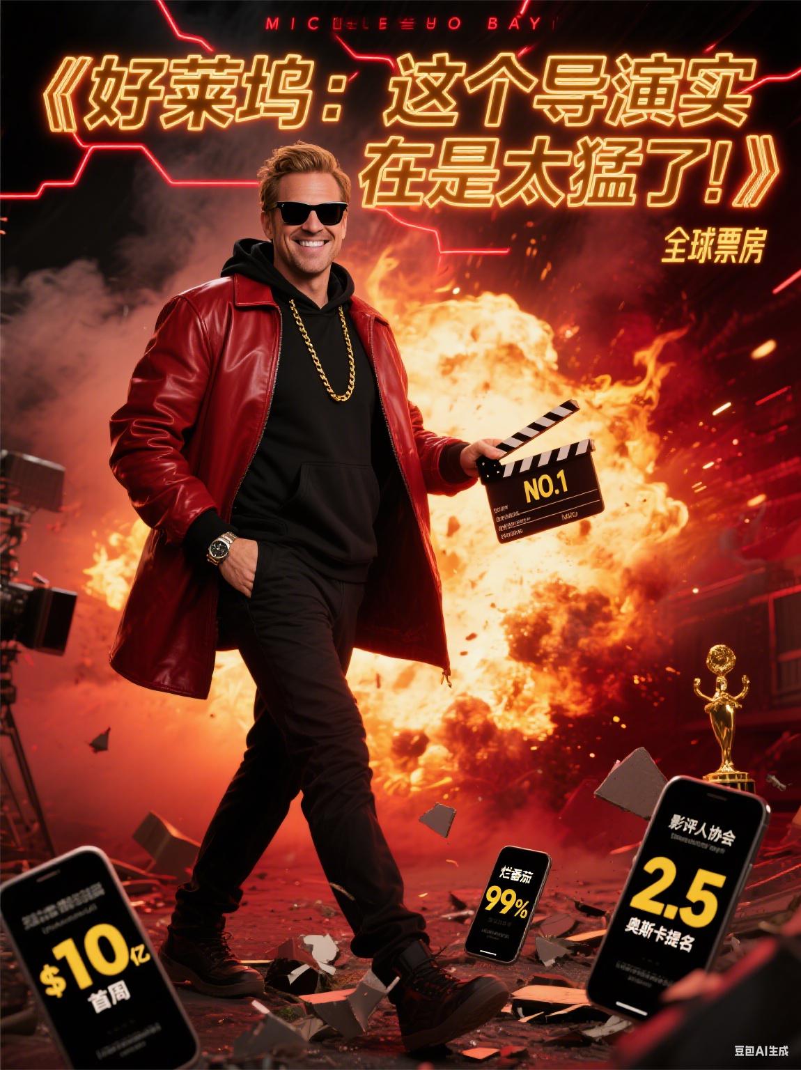 好莱坞:这个导演实在是太猛了!